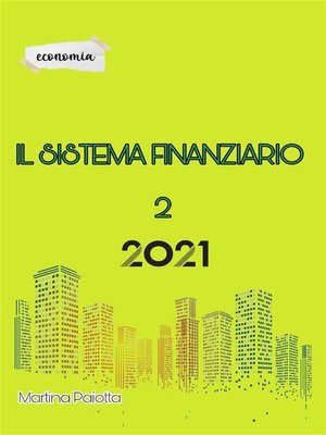 cover image of Il Sistema Finanziario 2